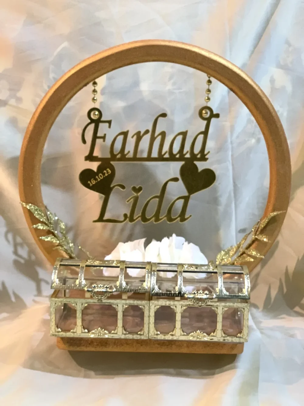 stylish ring tray